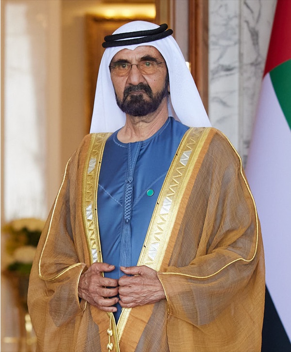 Portrait of Sheikh Mohammed bin Rashid Al Maktoum