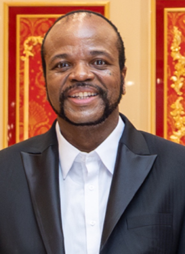 Portrait of King Mswati III
