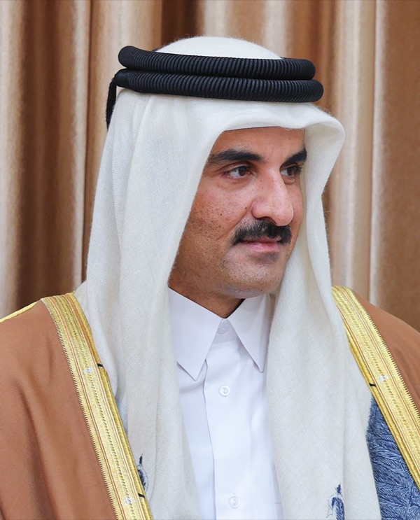 Portrait of Emir Tamim bin Hamad Al Thani